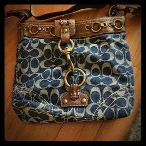 Coach Bags - Vintage Coach denim hobo Coach Bags - Vintage Coach denim hobo